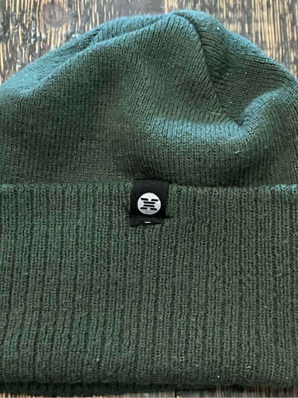 RBX Dark Green Knit Beanie W/ Logo